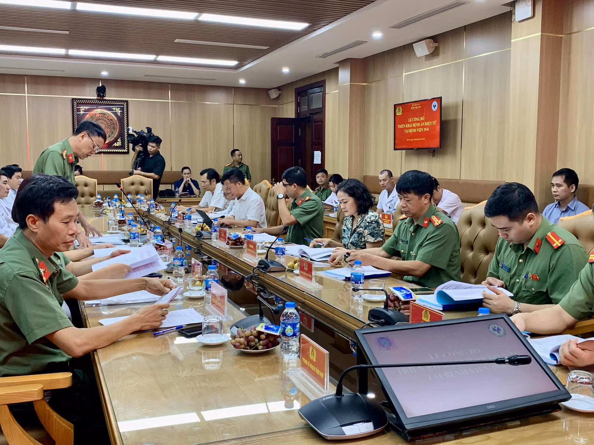 Bệnh viện 19-8 chính thức triển khai bệnh án điện tử -0