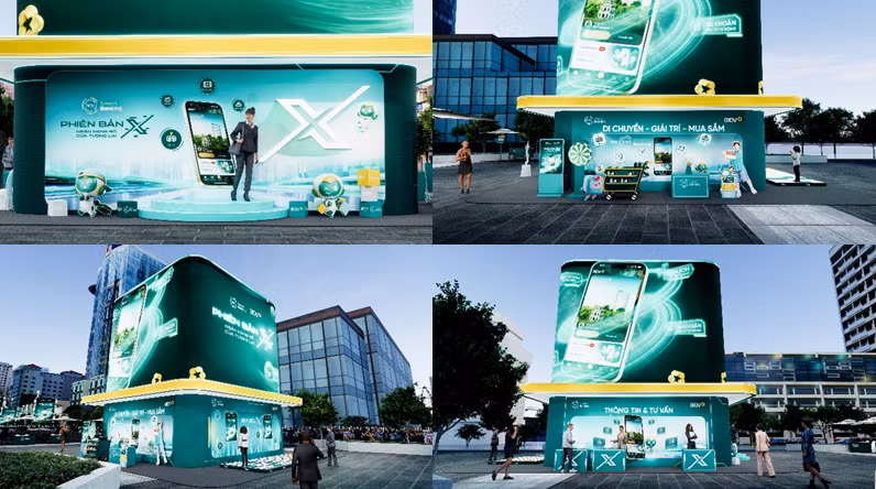 BIDV lần đầu mang sự kiện âm nhạc - công nghệ tới phố đi bộ Nguyễn Huệ, ra mắt SmartBanking ra mắt phiên bản X -0