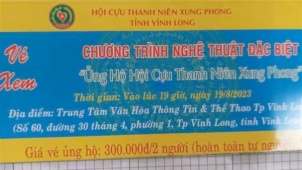 Phát hành vé xem chương trình nghệ thuật “chui” khi chưa được cấp phép