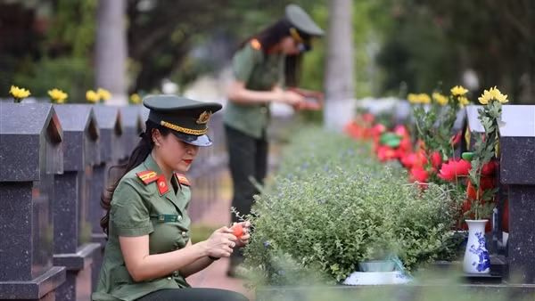 Tri ân những người con bất tử của Tổ quốc