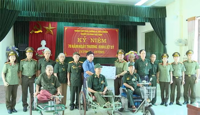 Công an tỉnh Thái Bình với chính sách “đền ơn đáp nghĩa” -0