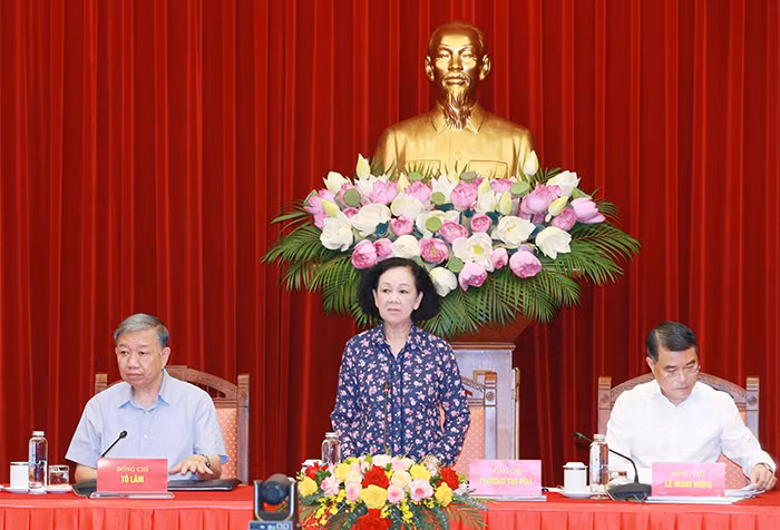 Thường trực Ban Bí thư giao ban với Bí thư các tỉnh, thành ủy -0
