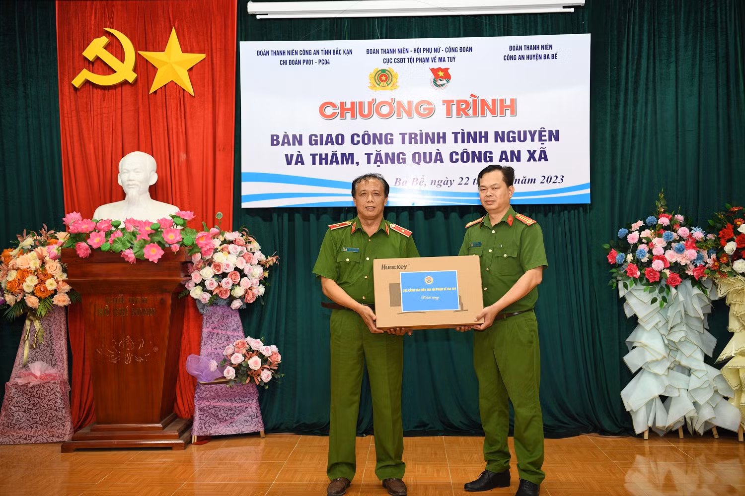 Cục Cảnh sát điều tra tội phạm về ma tuy tổ chức chương trình sinh hoạt chính trị và an sinh xã hội -0