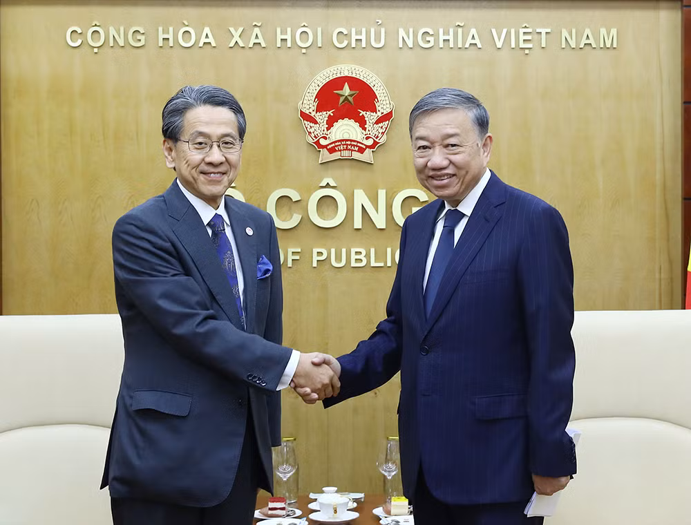 Tăng cường quan hệ hợp tác giữa Bộ Công an và JBIC -0