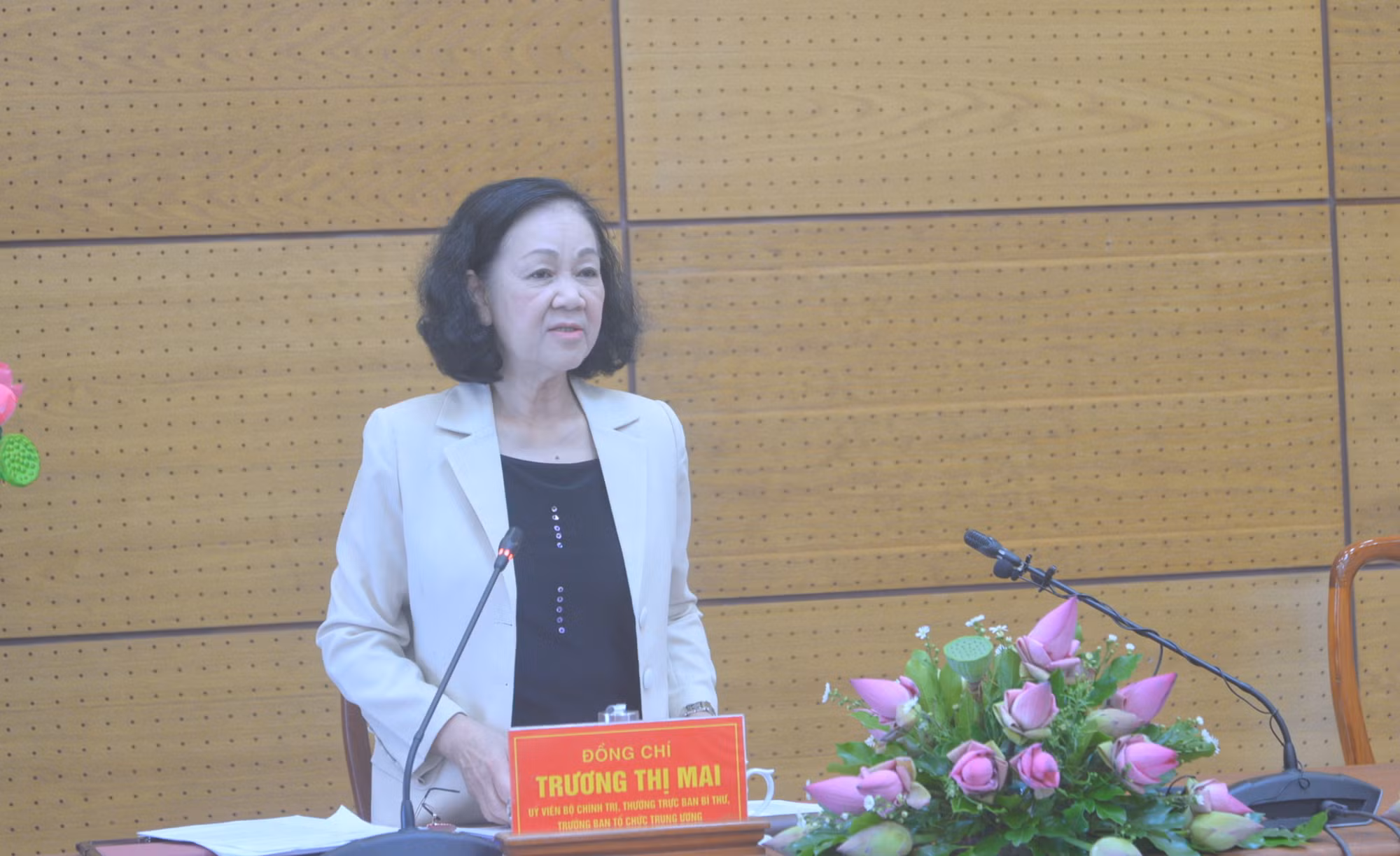 Thường trực Ban Bí thư làm việc với Ban Thường vụ Tỉnh ủy Đồng Tháp -0
