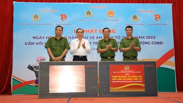 Nhiều hoạt động thiết thực hưởng ứng Ngày hội Toàn dân bảo vệ ANTQ tại Phú Quốc