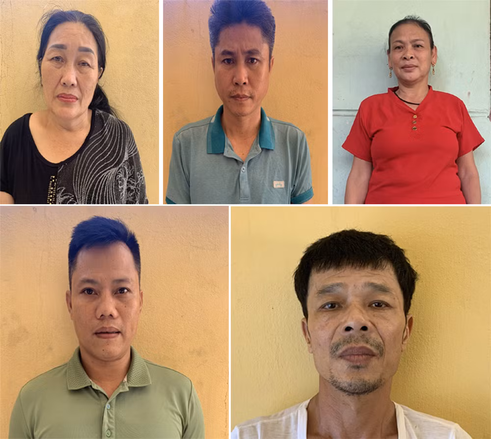 Công an thị xã Nghi Sơn bắt 5 đối tượng hoạt động 