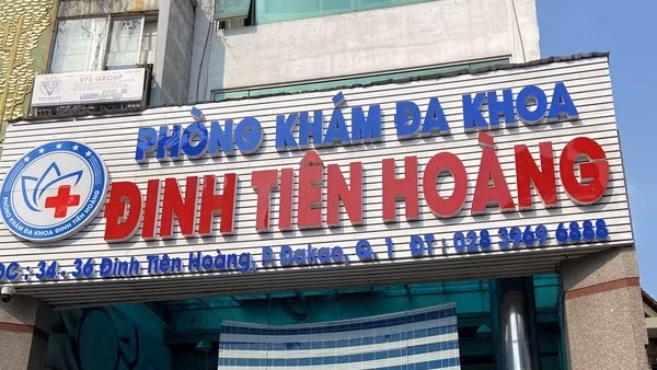 Phòng khám Đa khoa Đinh Tiên Hoàng tiếp tục bị xử phạt nặng