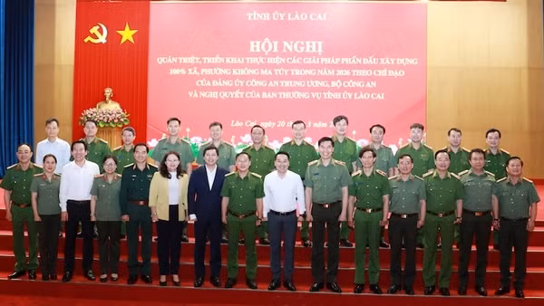 Lào Cai phấn đấu xây dựng 100% các xã, phường không ma tuý