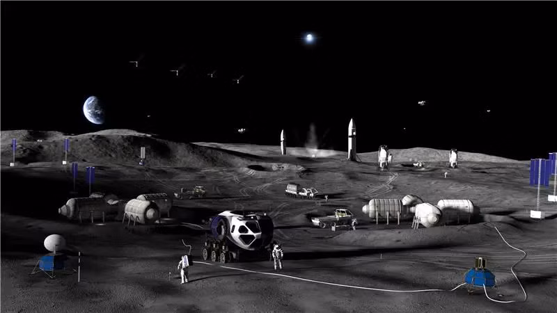 NASA chi 20 tỷ USD xây căn cứ Mặt Trăng -0