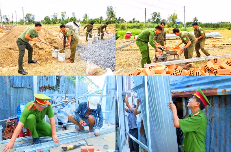 Công an nhân dân và 500 mái ấm nơi cực Nam Tổ quốc -0