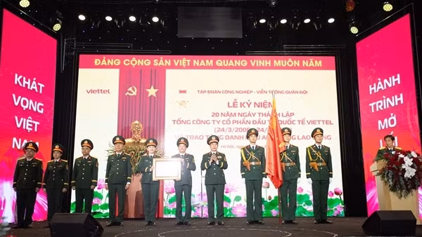Viettel đánh dấu 20 năm kinh doanh toàn cầu thành công rực rỡ