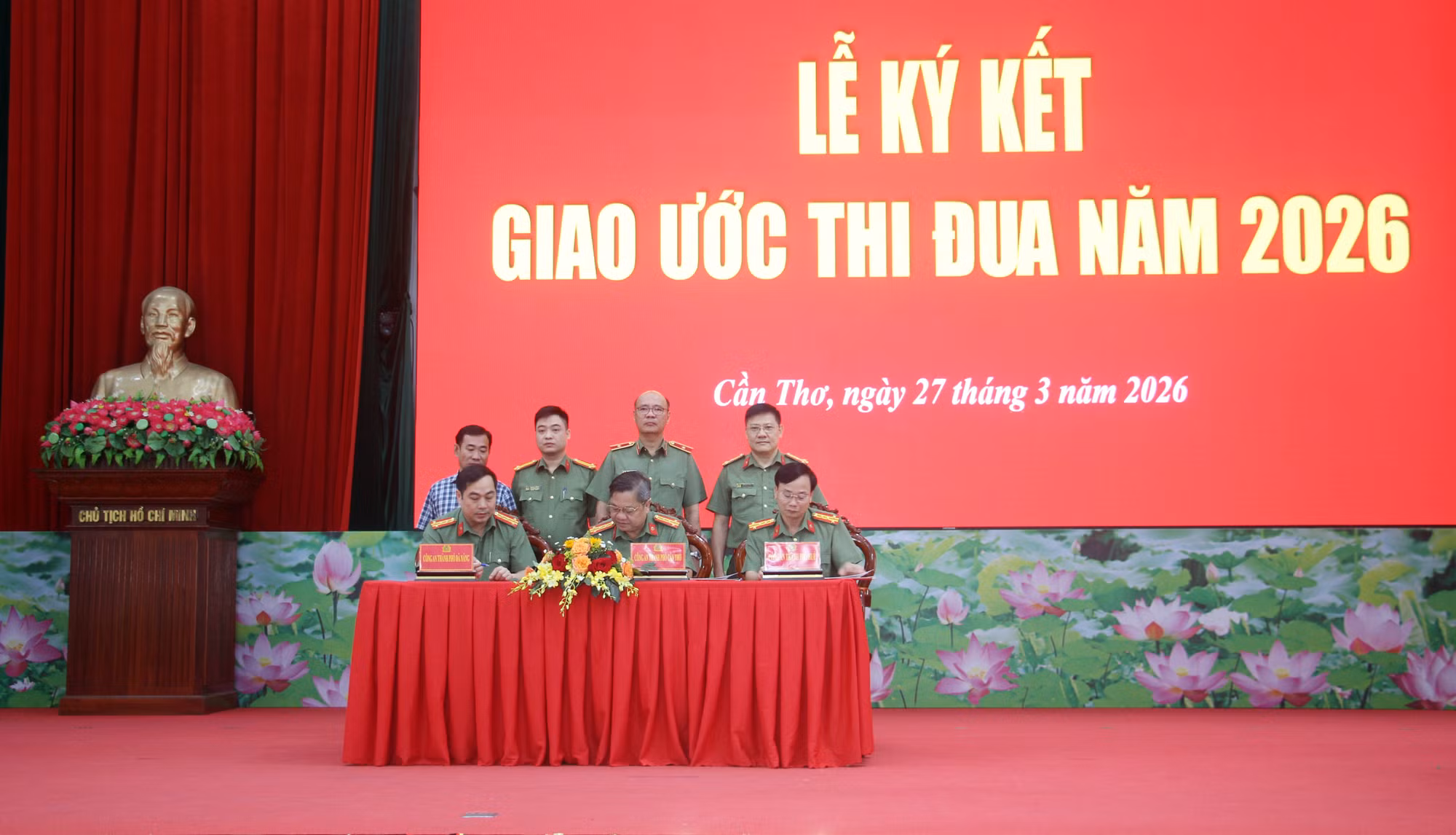 Cụm thi đua số 2 - Bộ Công an ký kết giao ước thi đua “Vì an ninh Tổ quốc” năm 2026 -0