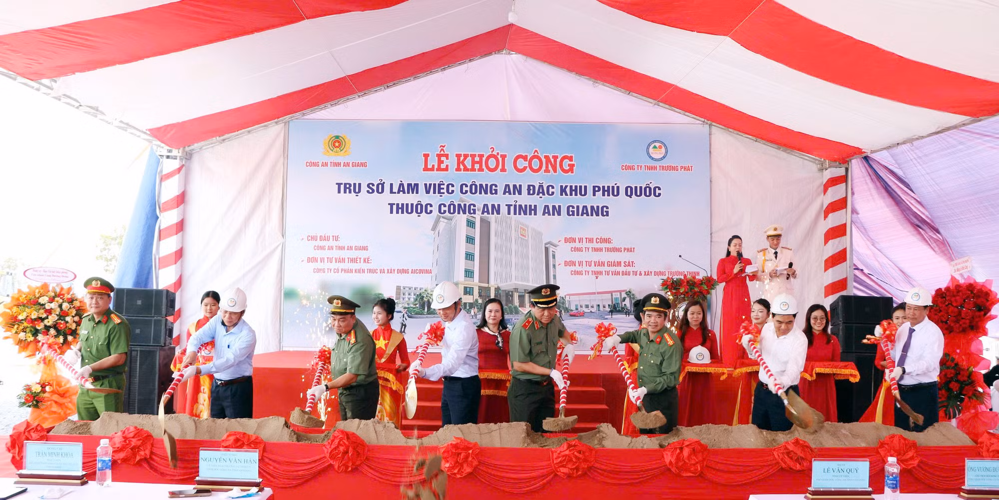 Khởi công xây dựng Trụ sở làm việc Công an đặc khu Phú Quốc -0