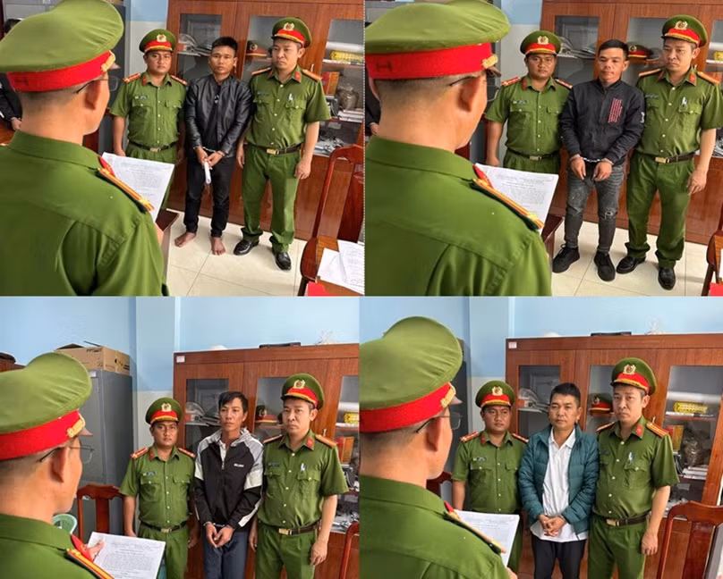 Bắt tạm giam 4 bị can dùng hung khí đánh nhau sau va chạm giao thông -0