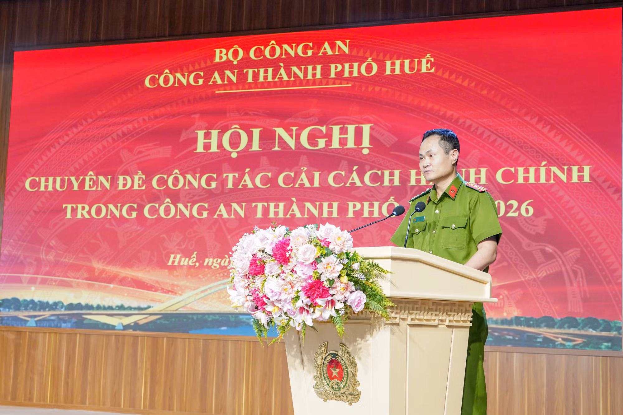 Công an TP Huế tăng cường cải cách hành chính, nâng cao hiệu quả phục vụ nhân dân -0