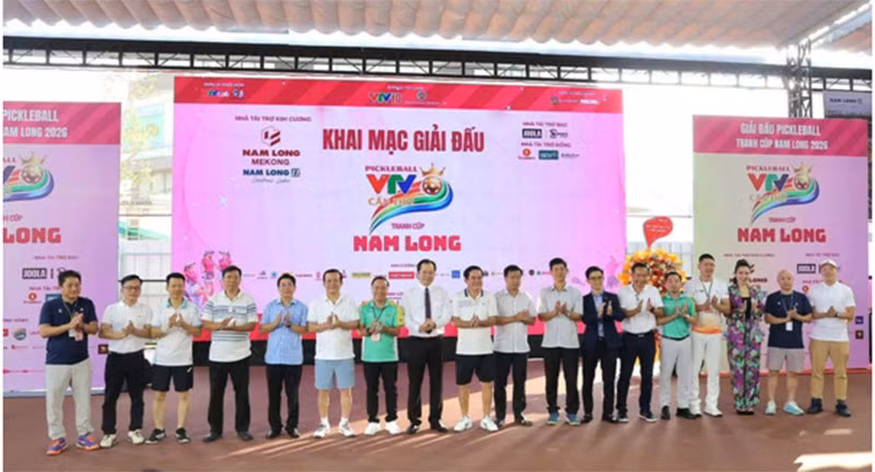 Giải Pickleball VTV Cần Thơ 2026 - Tranh Cúp Nam Long mở ra điểm hẹn thể thao tại Cần Thơ -0