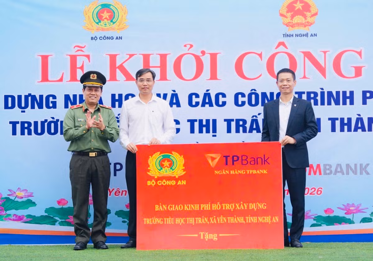 Khởi công xây dựng Trường Tiểu học xã Yên Thành -0