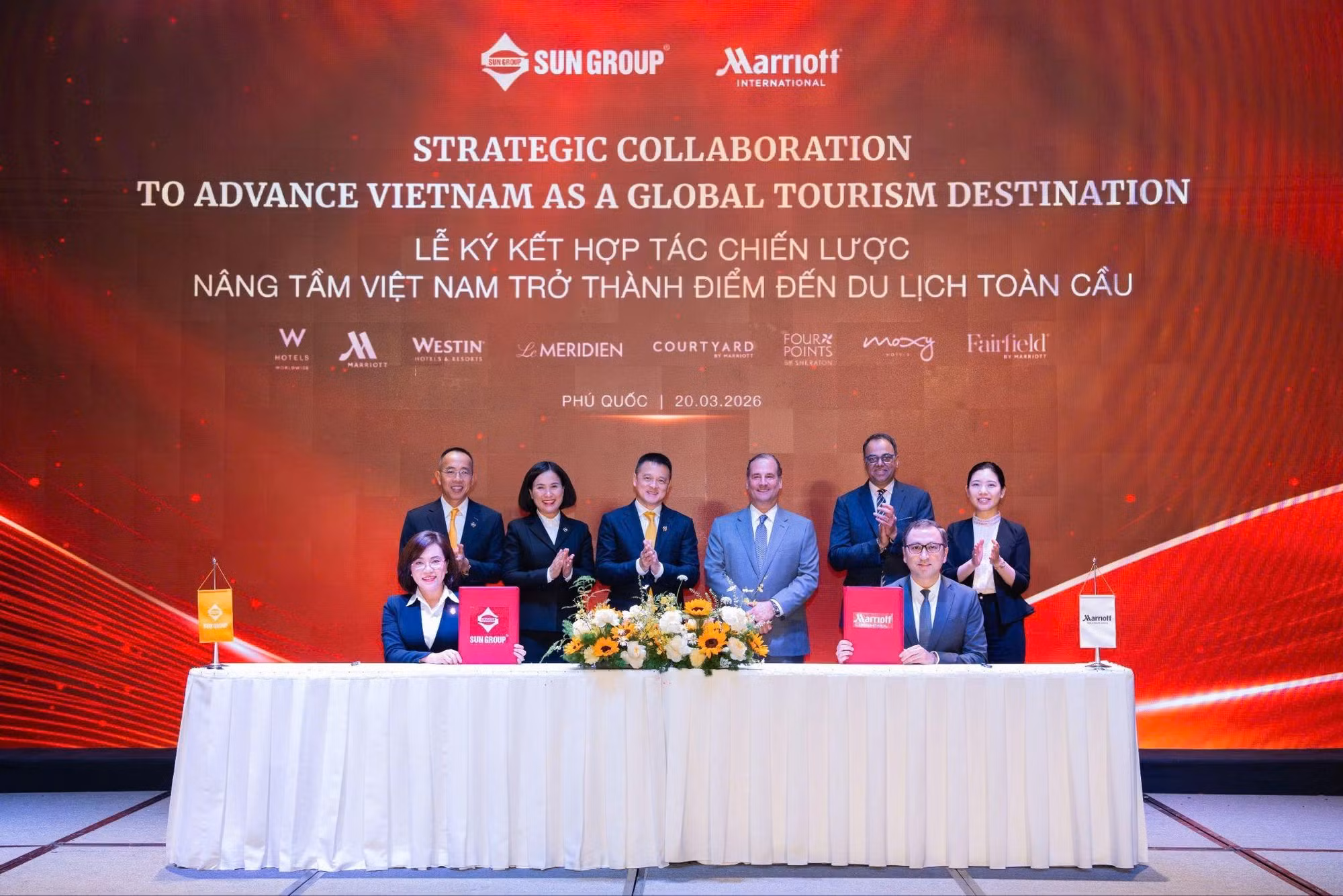 Sun Group – Marriott International hợp tác chiến lược, nâng tầm Việt Nam thành điểm đến du lịch toàn cầu -0