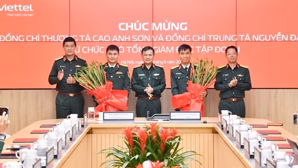 Tập đoàn Công nghiệp – Viễn thông Quân đội Viettel có thêm 2 Phó Tổng Giám đốc