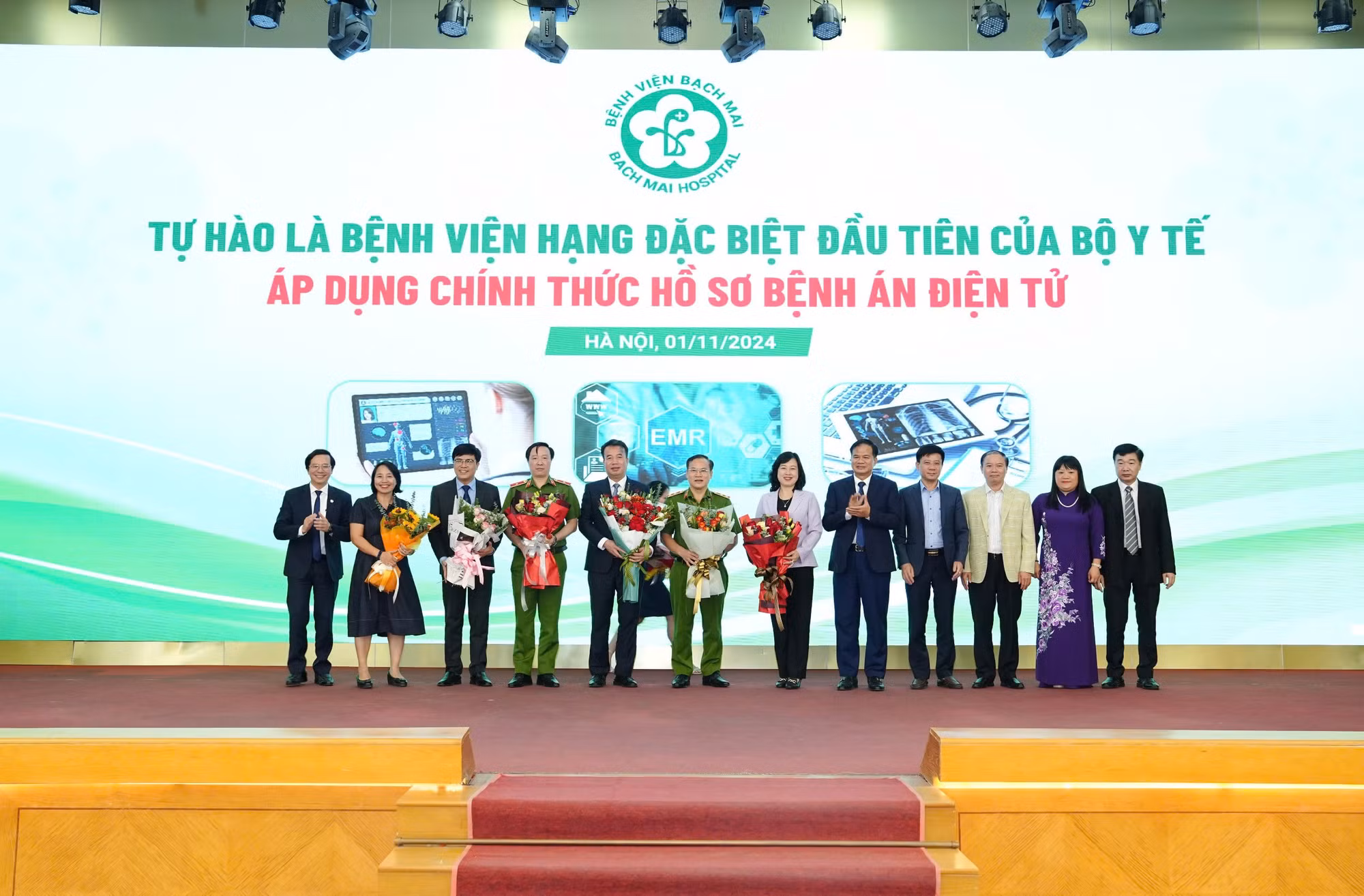 Bệnh viện Bạch Mai chính thức triển khai bệnh án điện tử -0