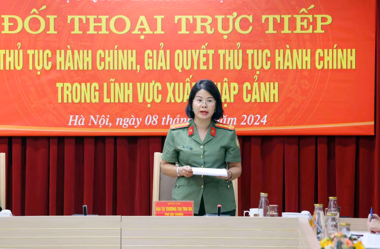 Đối thoại trực tiếp về giải quyết thủ tục hành chính trong lĩnh vực xuất nhập cảnh -0