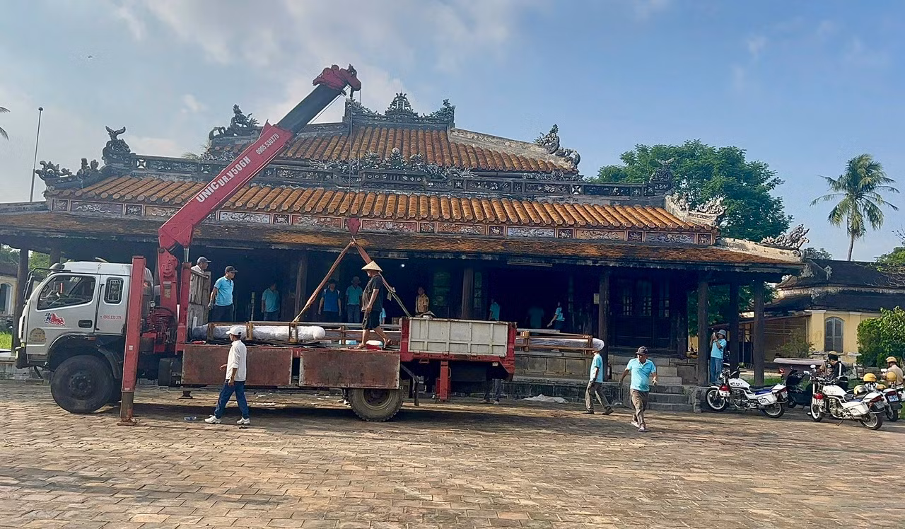 Di dời hơn 32.000 hiện vật, trả lại nguyên trạng không gian di tích Quốc Tử giám sau 40 năm 