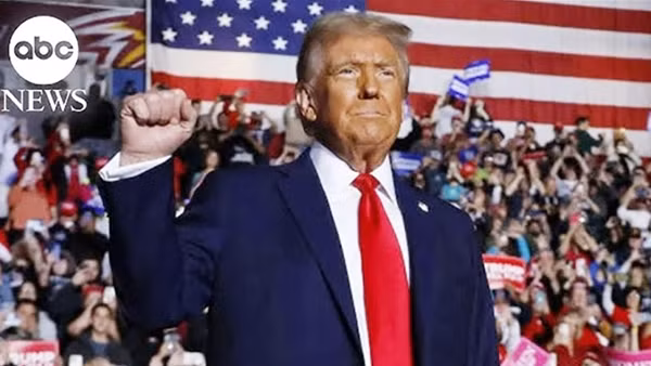 Ngày trở lại của ông Trump