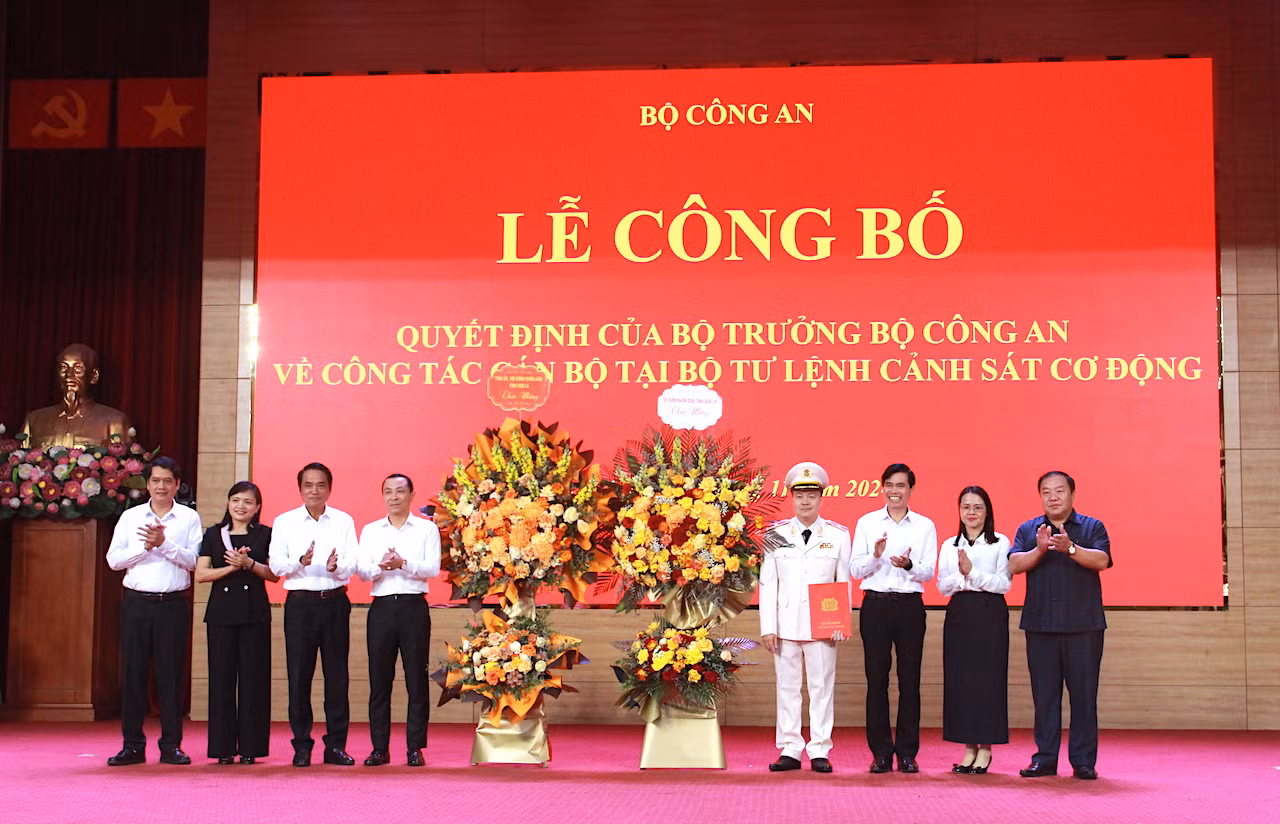 Thiếu tướng Nguyễn Ngọc Vân được điều động giữ chức Tư lệnh Cảnh sát cơ động -1