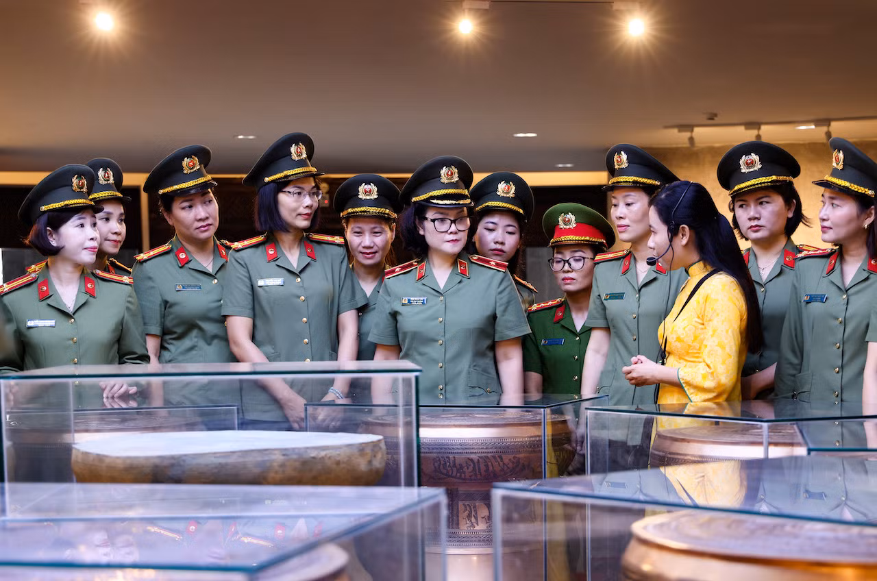 44 thí sinh CAND tranh tài chung kết Hội thi “Cán bộ Hội Phụ nữ cơ sở giỏi” -0