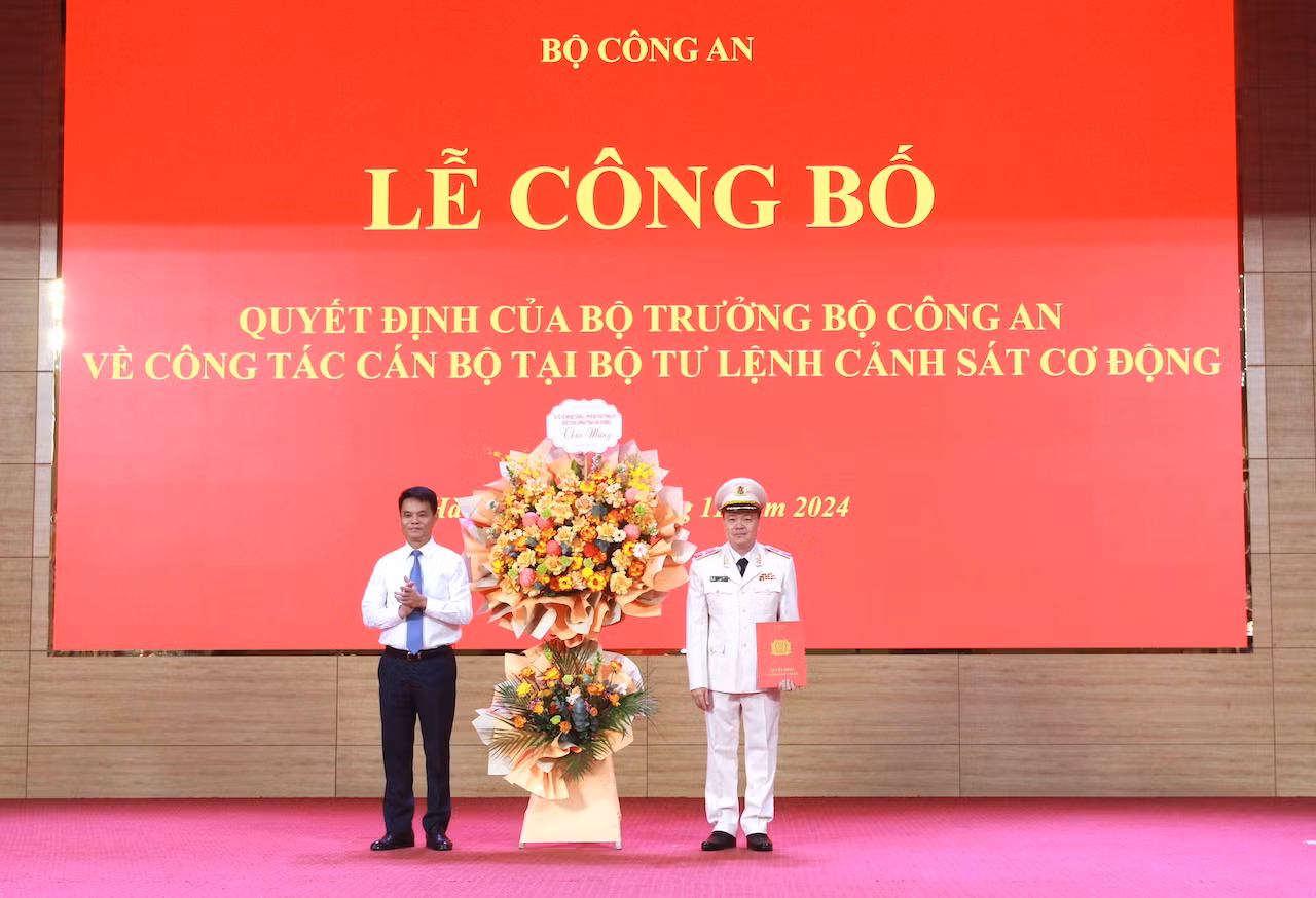 Thiếu tướng Nguyễn Ngọc Vân được điều động giữ chức Tư lệnh Cảnh sát cơ động -2
