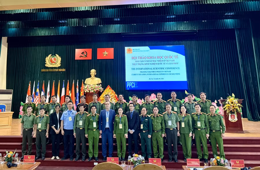 Hội thảo khoa học quốc tế “Đào tạo Cảnh sát đặc nhiệm ở Việt Nam, thực trạng, kinh nghiệm quốc tế và giải pháp” -0