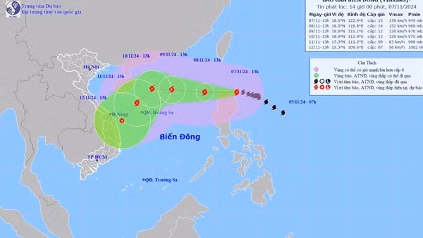 Bộ Công an chủ động ứng phó với bão số 7