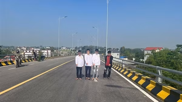 Khởi tố nhóm thanh niên chặt biển số xe, cướp tài sản