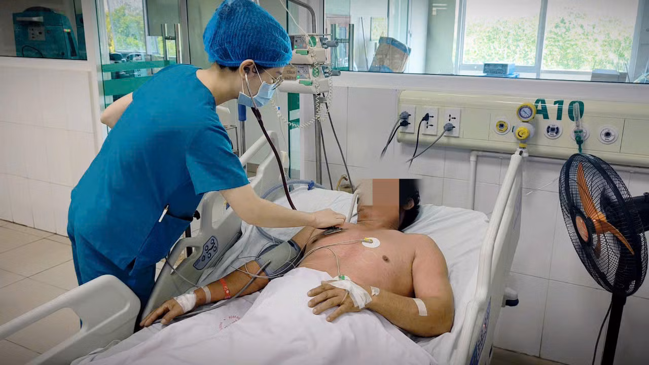 Người đàn ông nguy kịch vì mắc sởi -0