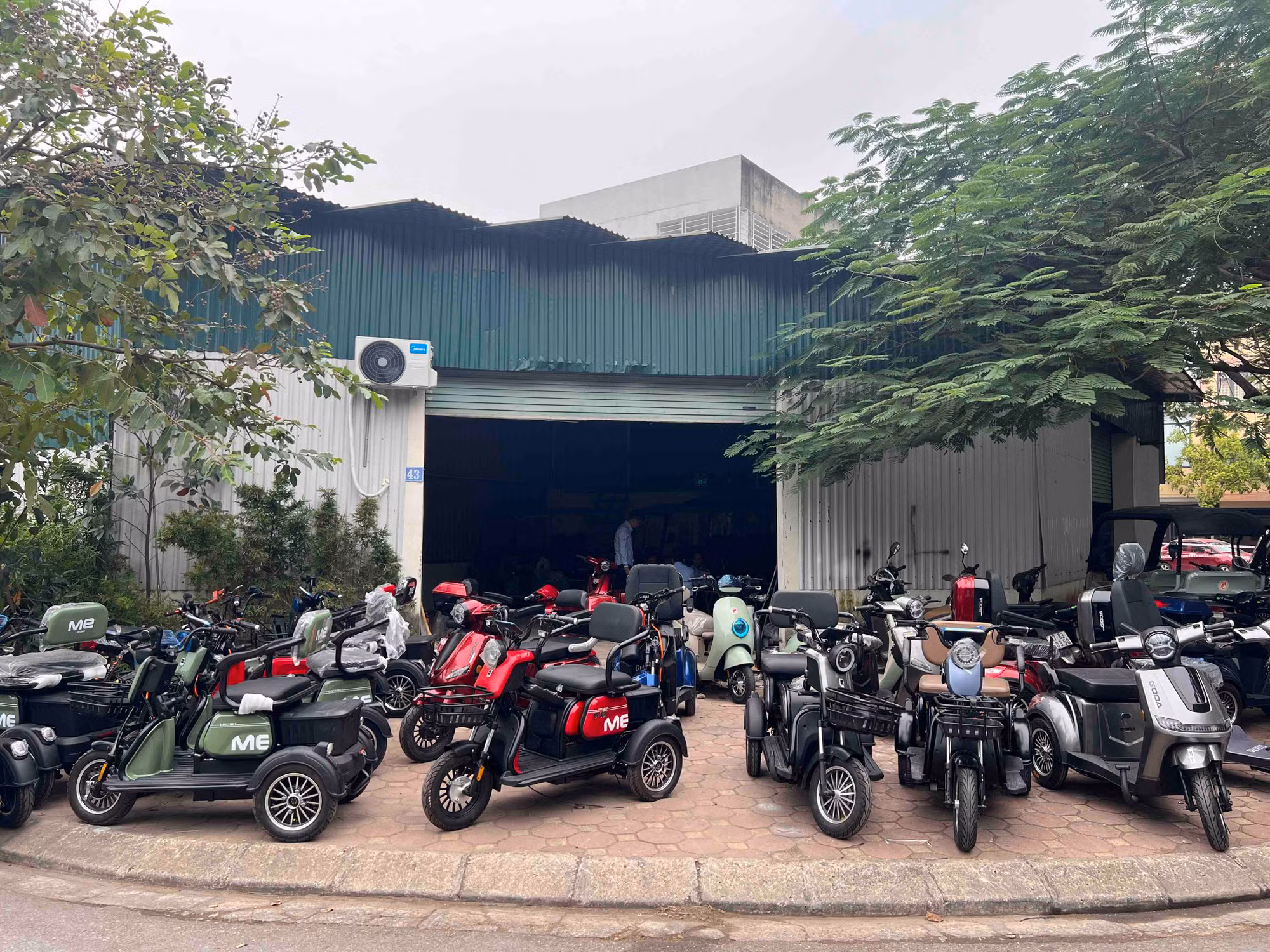 Thu giữ 25 xe điện thuộc diện cấm lưu thông -1