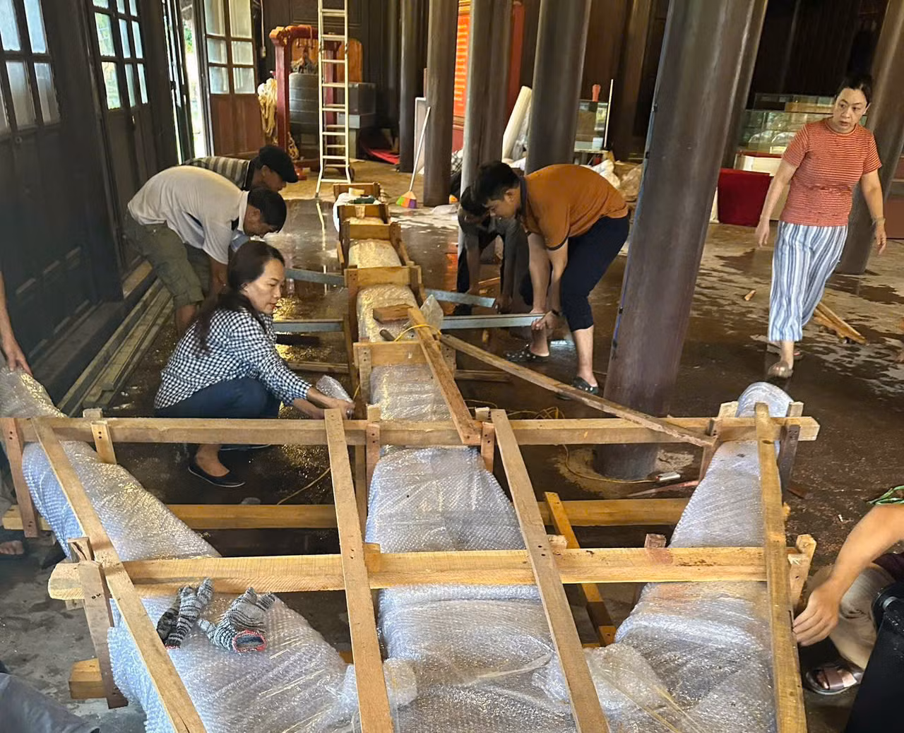 Di dời hơn 32.000 hiện vật, trả lại nguyên trạng không gian di tích Quốc Tử giám sau 40 năm 