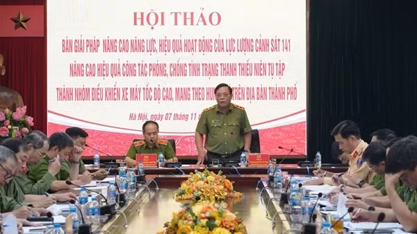 Đẩy mạnh giải pháp phòng, chống tình trạng thanh, thiếu niên tụ tập, điều khiển xe gây rối trật tự công cộng.