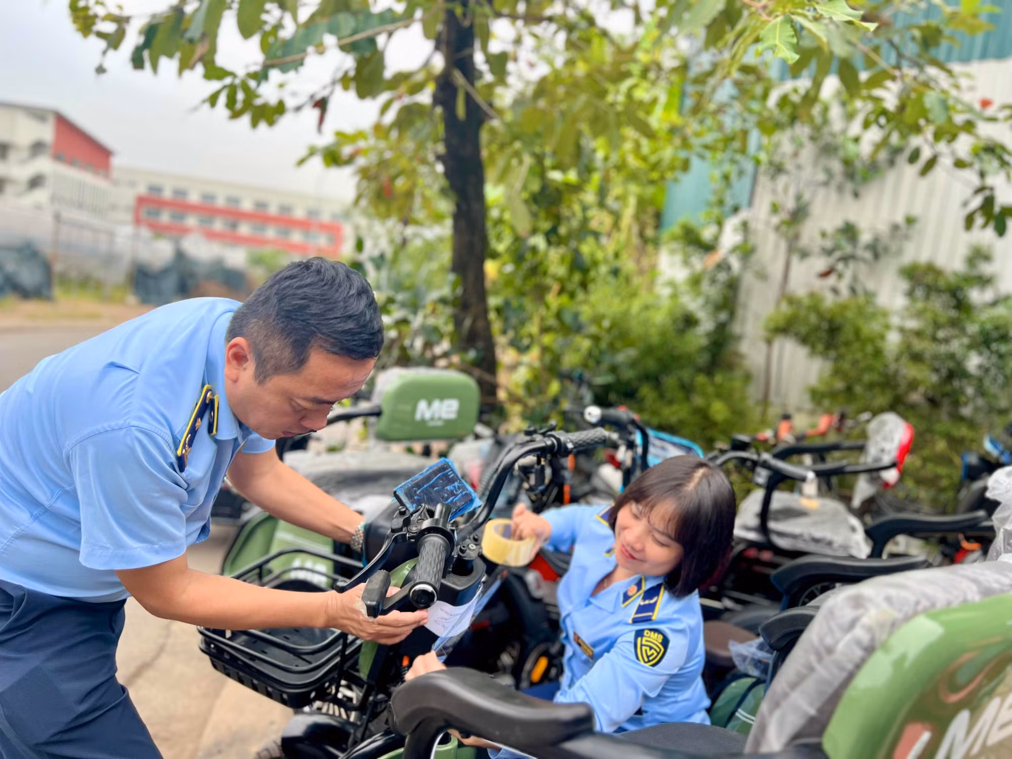 Thu giữ 25 xe điện thuộc diện cấm lưu thông -2