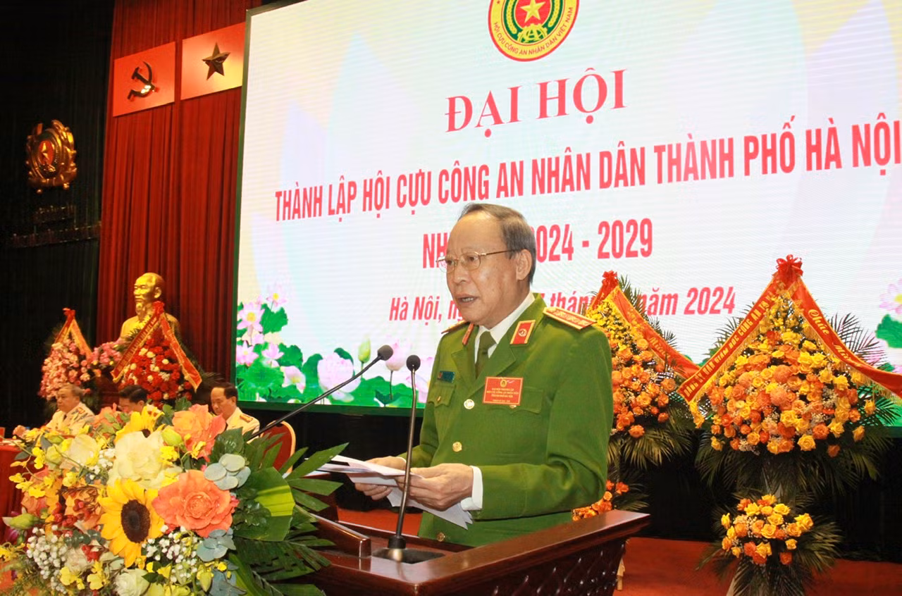 Đại hội thành lập Hội Cựu Công an nhân dân thành phố Hà Nội -0