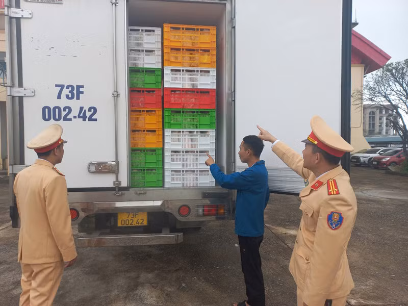 Phát hiện 4 tấn thịt gà đông lạnh không rõ nguồn gốc -0