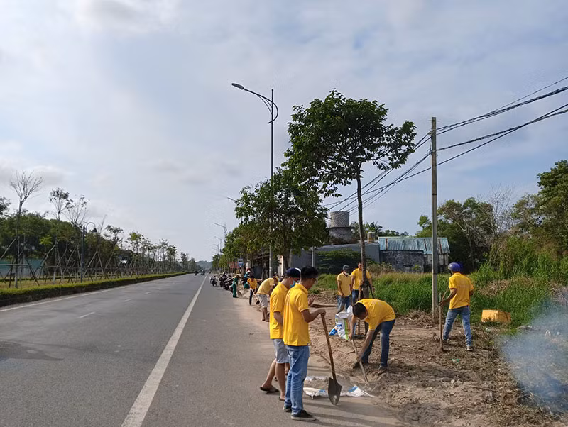 Hưởng ứng “Ngày xanh Phú Quốc” đầu tiên 2024 tại An Thới -0