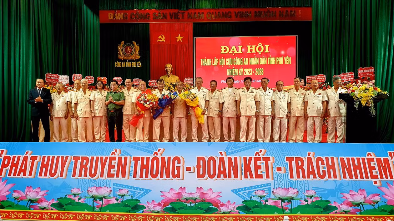 Thành lập Hội Cựu Công an nhân dân tỉnh Phú Yên -0