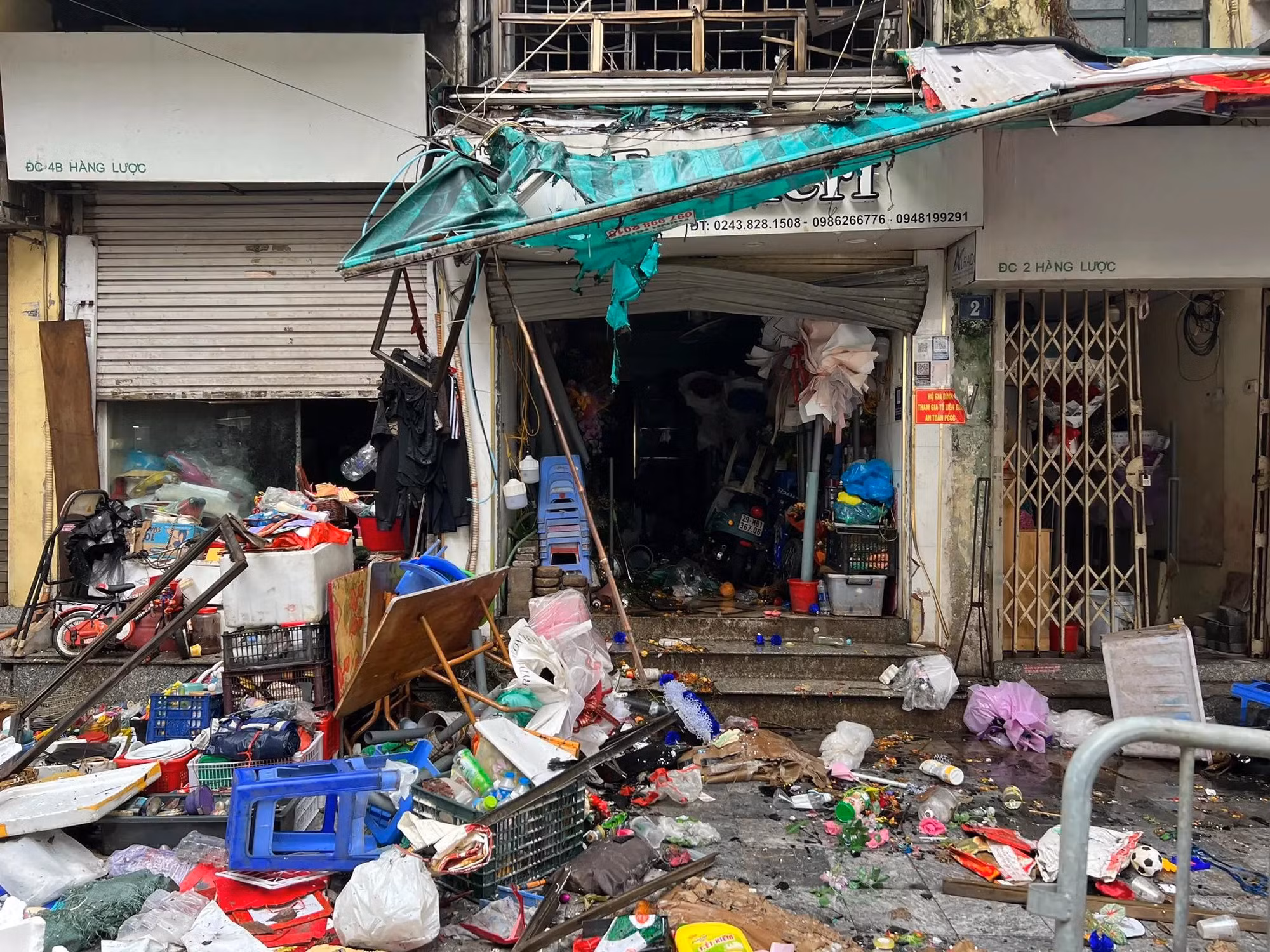 Thủ tướng yêu cầu khẩn trương điều tra làm rõ nguyên nhân vụ cháy tại phố Hàng Lược (Hà Nội) -0