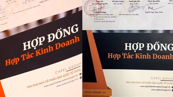Chiêu trò "gọi vốn" của Công ty Capel
