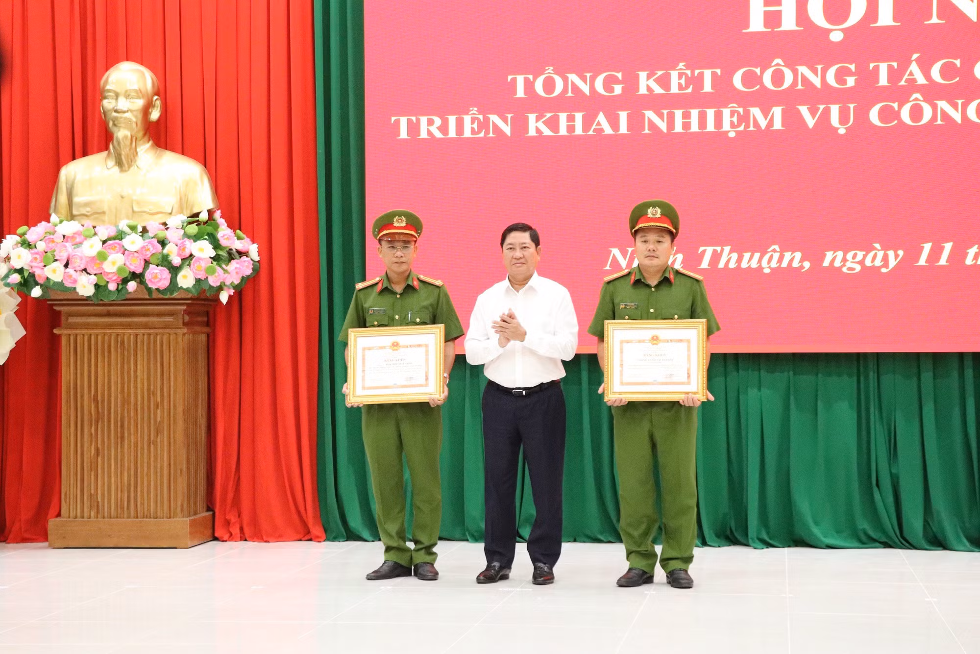 Công an tỉnh Ninh Thuận tập trung thực hiện hiệu quả Nghị quyết 12-NQ/TW của Bộ Chính trị -0