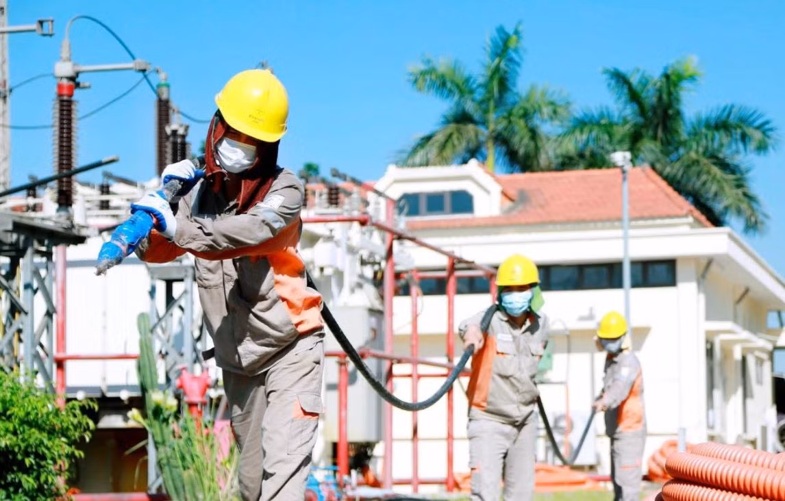 Tổng công ty Điện lực miền Bắc khởi công 56 dự án và đóng điện 44 dự án -0