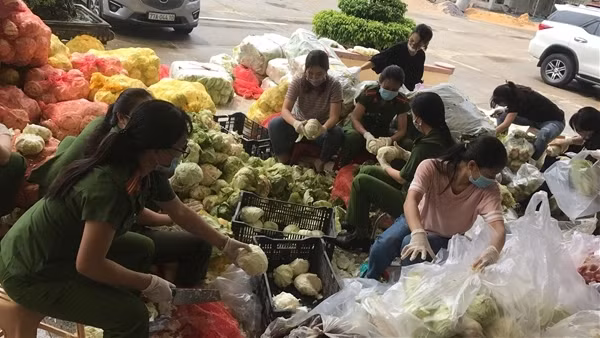 Hỗ trợ người dân xã biển Vĩnh Thái phòng, chống dịch COVID-19 ảnh 4