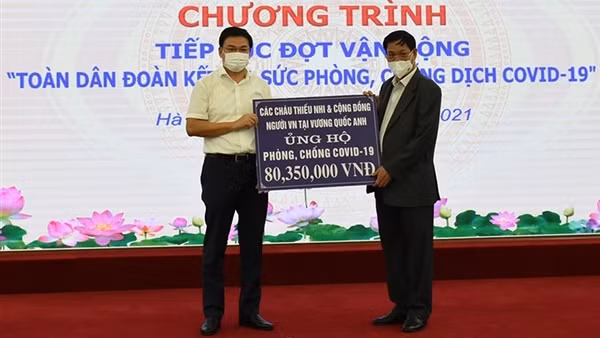 Tiếp nhận ủng hộ của kiều bào ở Anh, Pháp để hỗ trợ điều trị COVID-19 ảnh 5