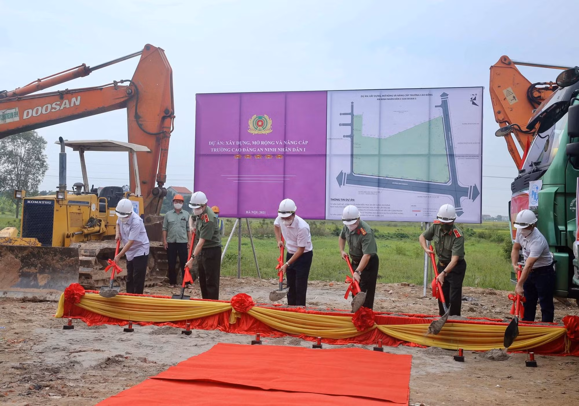 Khởi công dự án xây dựng, mở rộng, nâng cấp Trường Cao đẳng ANND I -0